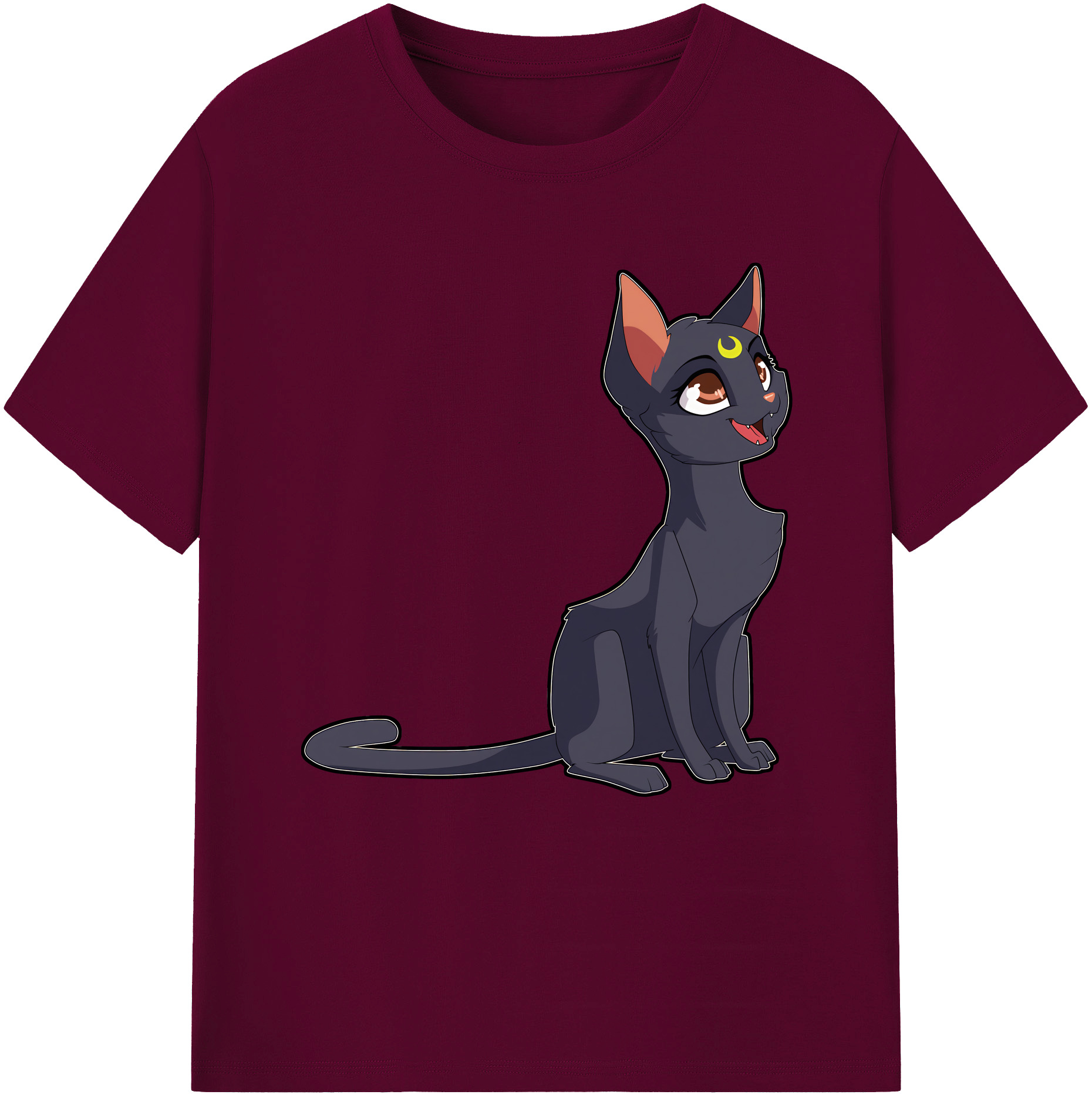 （画像用） 美少女戦士セーラームーン Sailor Moon レディースカジュアルプリントTシャツ（綿100％）